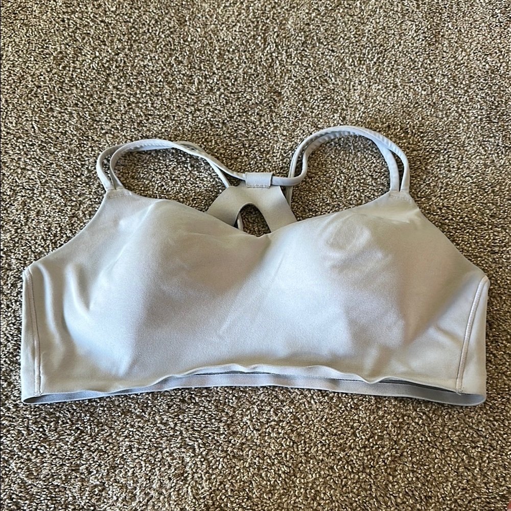 All in Motion Light Gray Sports Bra
